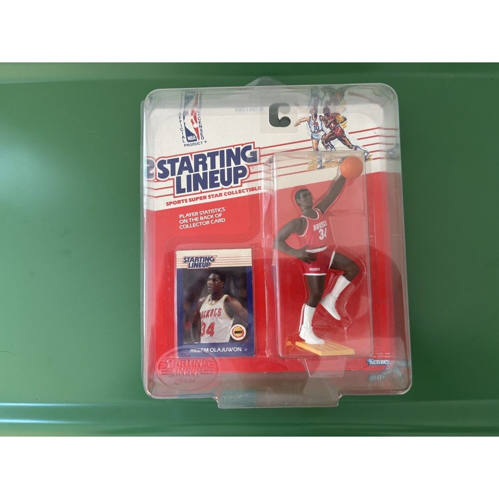 1988 Kenner Starting Lineup Action Figure of Hakeem Olajuwon NEW